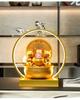 Exquisite Desktop Landscape Lamp with Lucky Cat, Money Tree, and Humidifier - Creative Gift Ornament