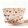 Corduroy Corduroy Storage Bag Hand-painted Makeup Pouch Travel Toiletry Bag  Women