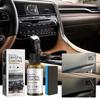 Revitalizador de Plásticos Automotivos 30ML Revestimento de Cristal Impermeável Resistente a Riscos Cuidado Interno Realça o Brilho Repele a Sujeira