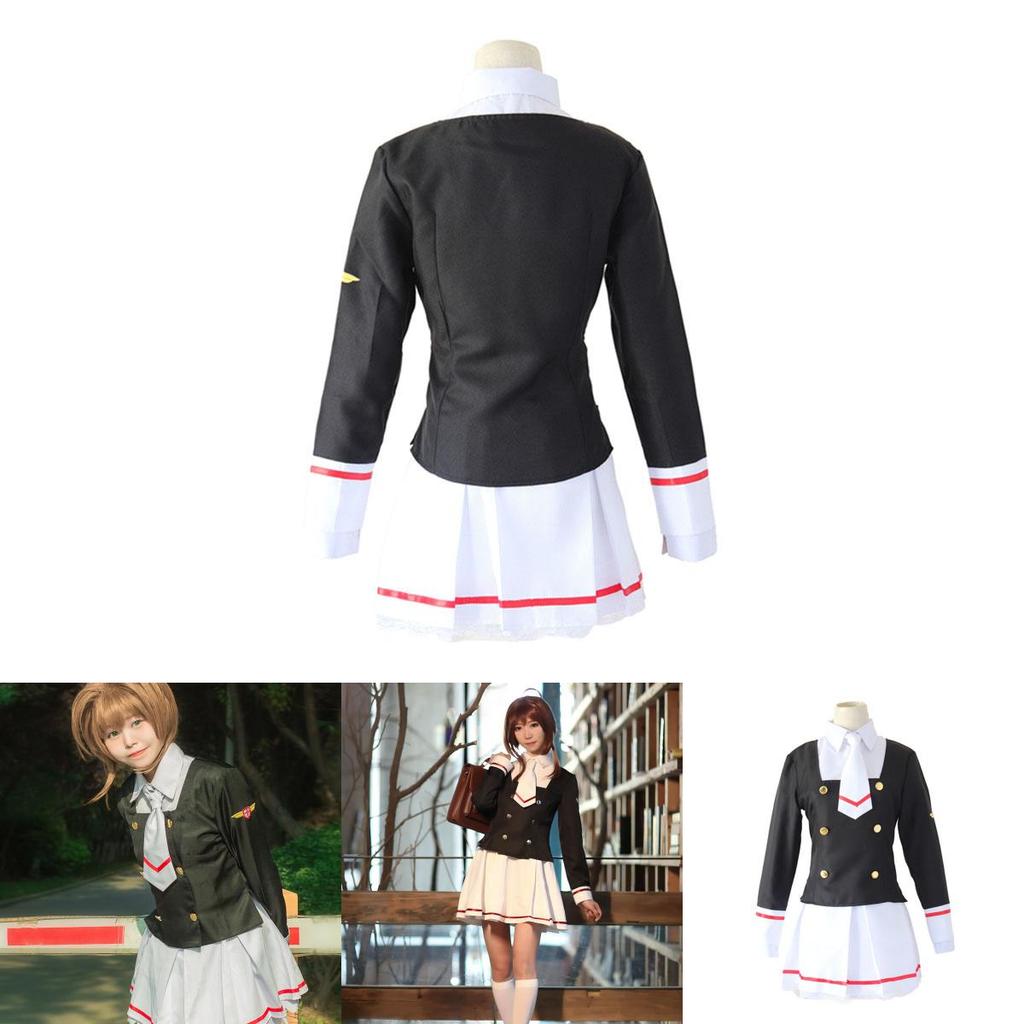 Premium Cardcaptor Sakura Kinomoto Cosplay Costume With Breathable Fabric For Comfort