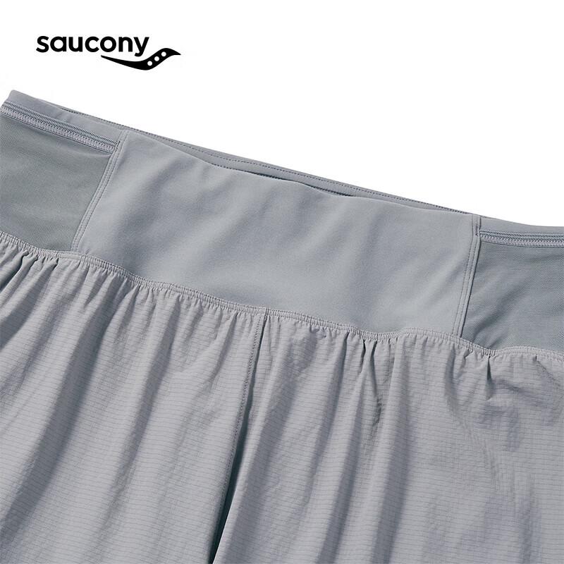 Saucony Men's Lightweight Breathable Double-Layer Casual Shorts