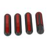 4PCS Scooter Reflective Stickers for Xiaomi Electric Scooter Front Rear Wheel Hub Cover Protective Case