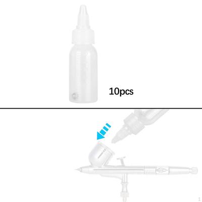10 Pieces Dispensing Bottles Storage Containers Leakproof Round Convenient Squeezing for