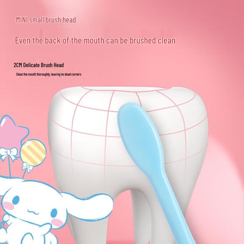 Sakykids Children's Soft Bristle Toothbrush 6-Pack