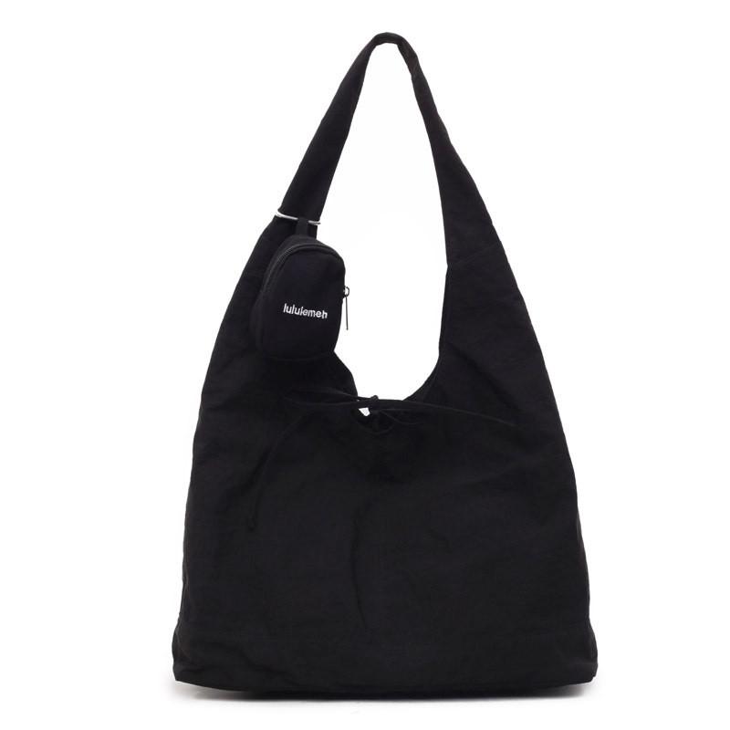 Fashion Nylon Tote Bag With Lazy Bow Knot For Daily Casual Women