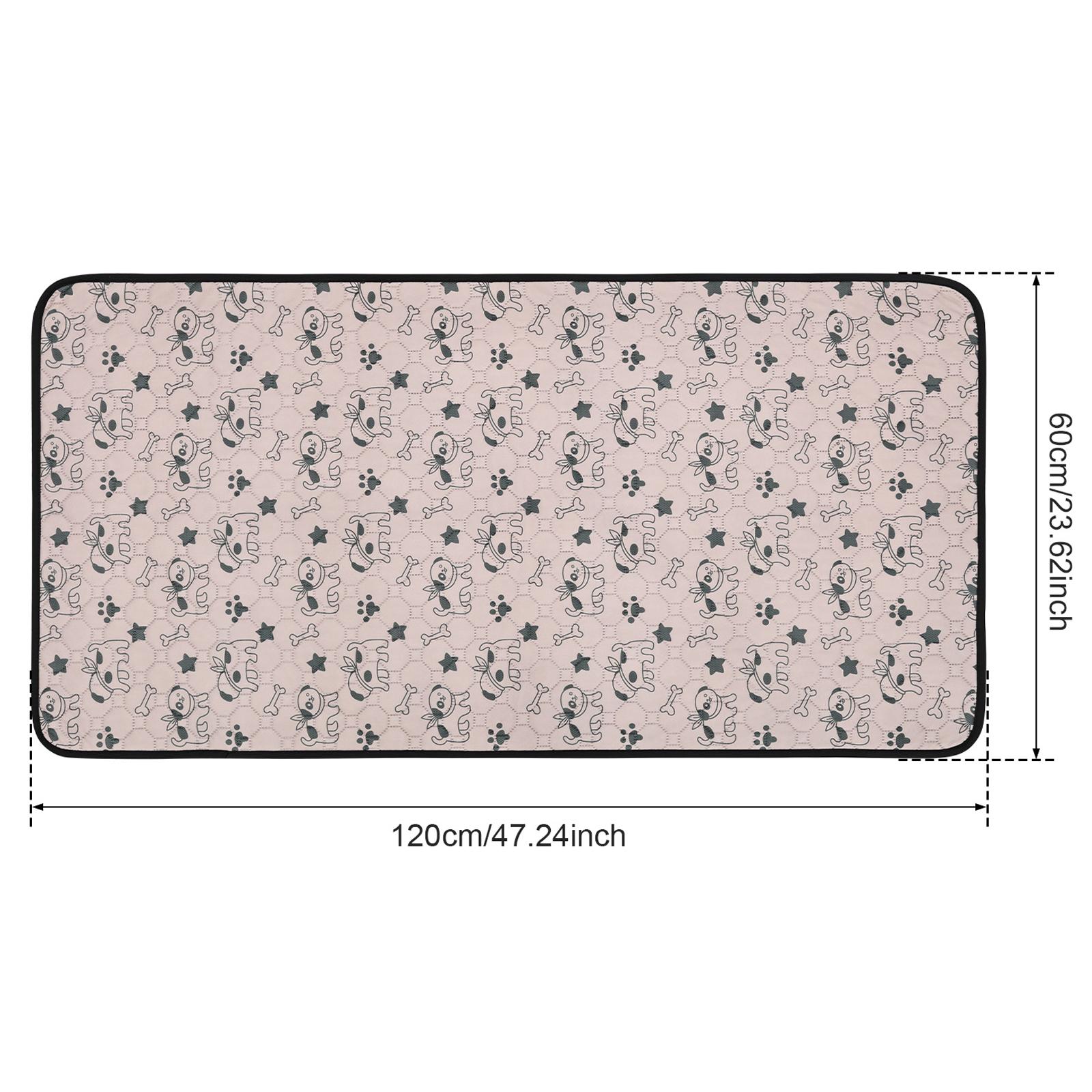 

Guinea Pig Cage Liner Small Pet Absorbent Mat Washable Reusable Hamster Pee Pad Anti-Slip for Pet Guinea Pig Rabbit Hedgehog кавовий