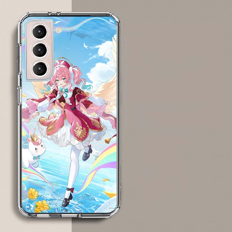 

Honkai Star Rail Hyacine Phone Case For Samsung Galaxy S25 Edge S24 S23 FE S21 S20 S10 Plus S22 S26 Ultra Cover Clear Cases TPU Samsung S20