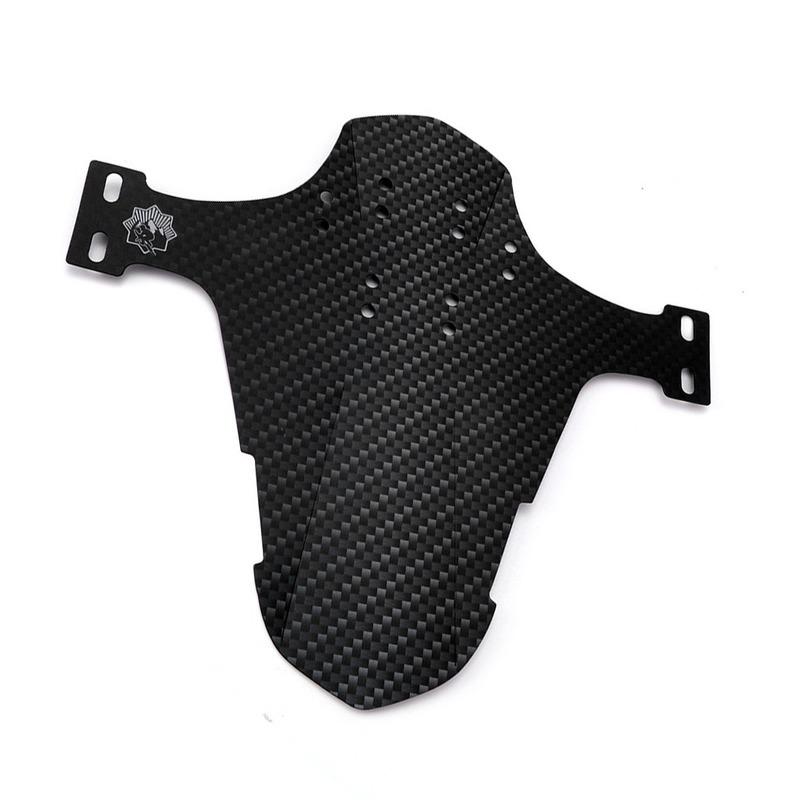 1Pcs Mountain Bike Mudguard 3D Carbon Fiber Twill MTB Fender Front/Rear Tire Wheel Universal Suitable for Disc Brake
