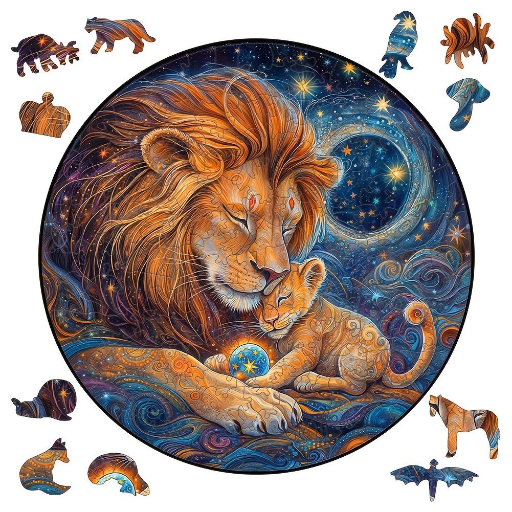 Exquisite 3D Universe Fantasy Wooden Jigsaw Puzzle Ideal for Adults Plus Children Montessori Games Plus Animal Toy Birthday Present Idea