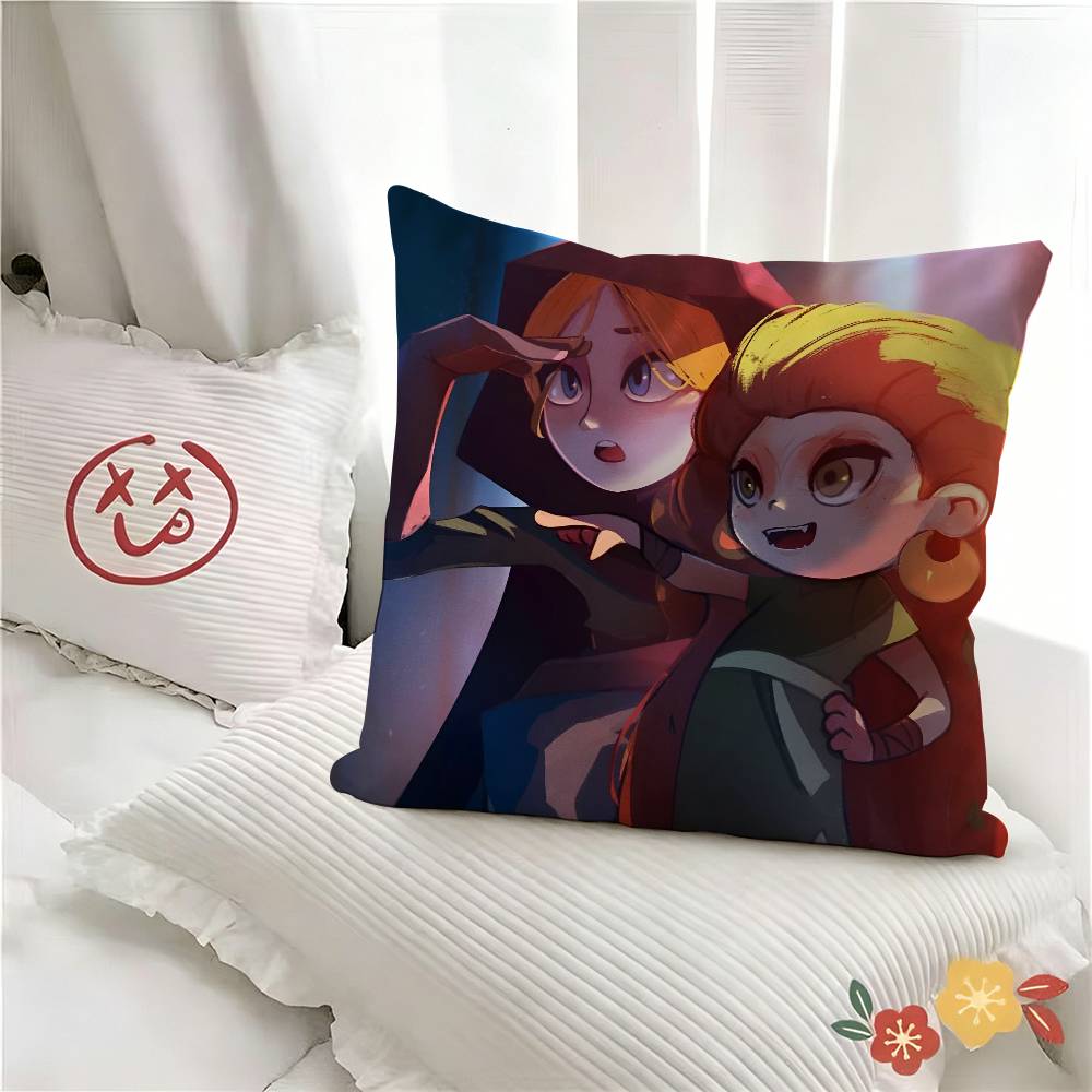 pc Ireland Movie WWolfwalkers Pillow Case Fashion Square Pillowcase Bedroom Sofa Room Ins Decoration Leisure