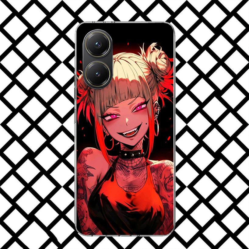 Himiko Toga My Hero Fashion Phone Case for Xiaomi Poco F7 Ultra X7 X6 X5 Pro X4 Gt M8 M7 Redmi 15 15C 13 13C 12 12C Soft Cover F