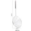 Ruhan Stainless Steel Wooden Handle Mesh Strainer Spoon Set
