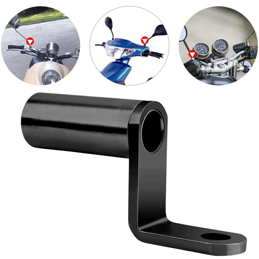 Clamp Bar for Motorcycles and Motorcycles, Smartphone Holder, Handle, Clamp Bar, Mirror Mount, Bicycle, Universal, Expansion, Easy Installation