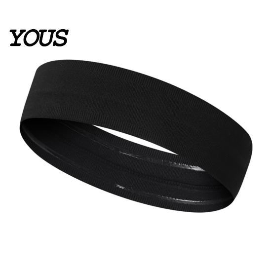 Sweat Absorbing Headband for Daily Use Non-slip Sports Men Women, Breathable Yoga Headband, Moisture Professional Accessory Running Wicking