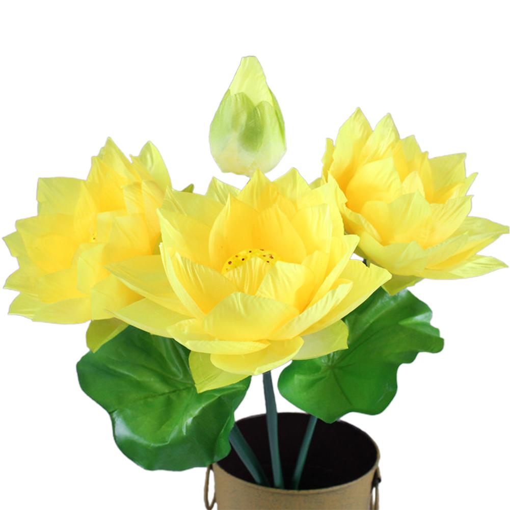 Fake Flower For Wedding Lotus Party Silk Water Lily