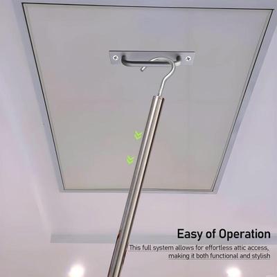Attic Pull System Hook Set Efficient Labor-Saving Ladder Pull System Kit Portable Ladder Accessories for Home Improvement