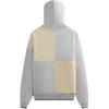 Kith Nelson  Crest American Vintage Color Blocked Long Sleeve Hoodie Men Hoodies Light-Gray KHM032367-002