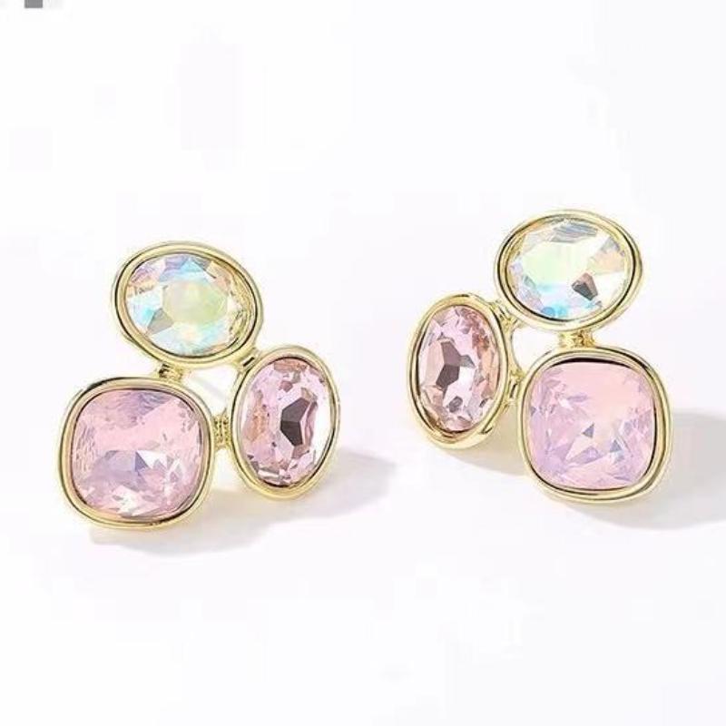 

Brown Earrings for Women Fashion Personalized Daily Accessories Prom Jewelry Anniversary Gifts рожевий