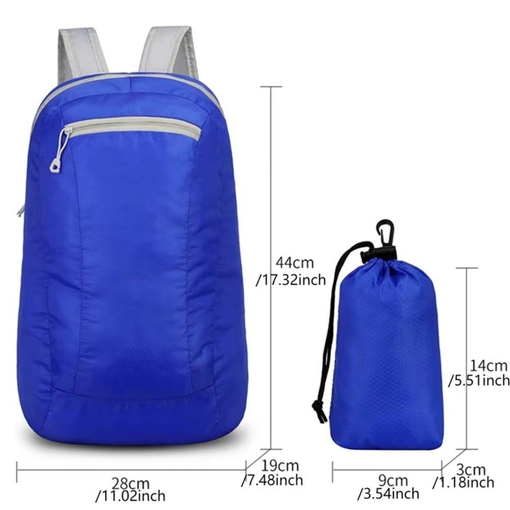 Wasserdichter packbarer Rucksack Faltbarer faltbarer Reise-Rucksack Leichter Rucksack Outdoor-Sport