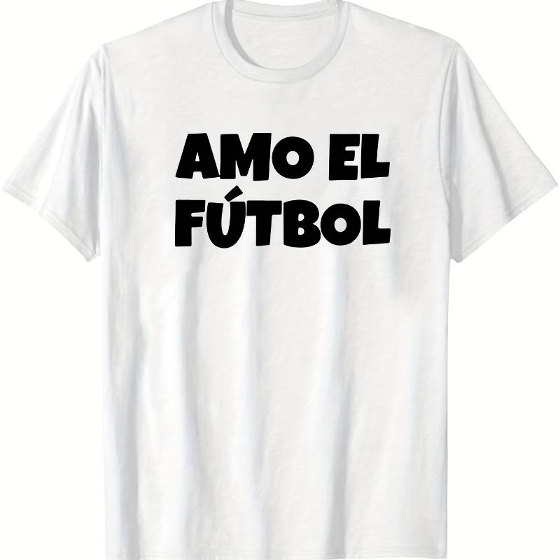 

I Love Football T-Shirt,Soft Breathable & Fade-Resistant, Classic Fit for Daily Casual Wear XXL белый