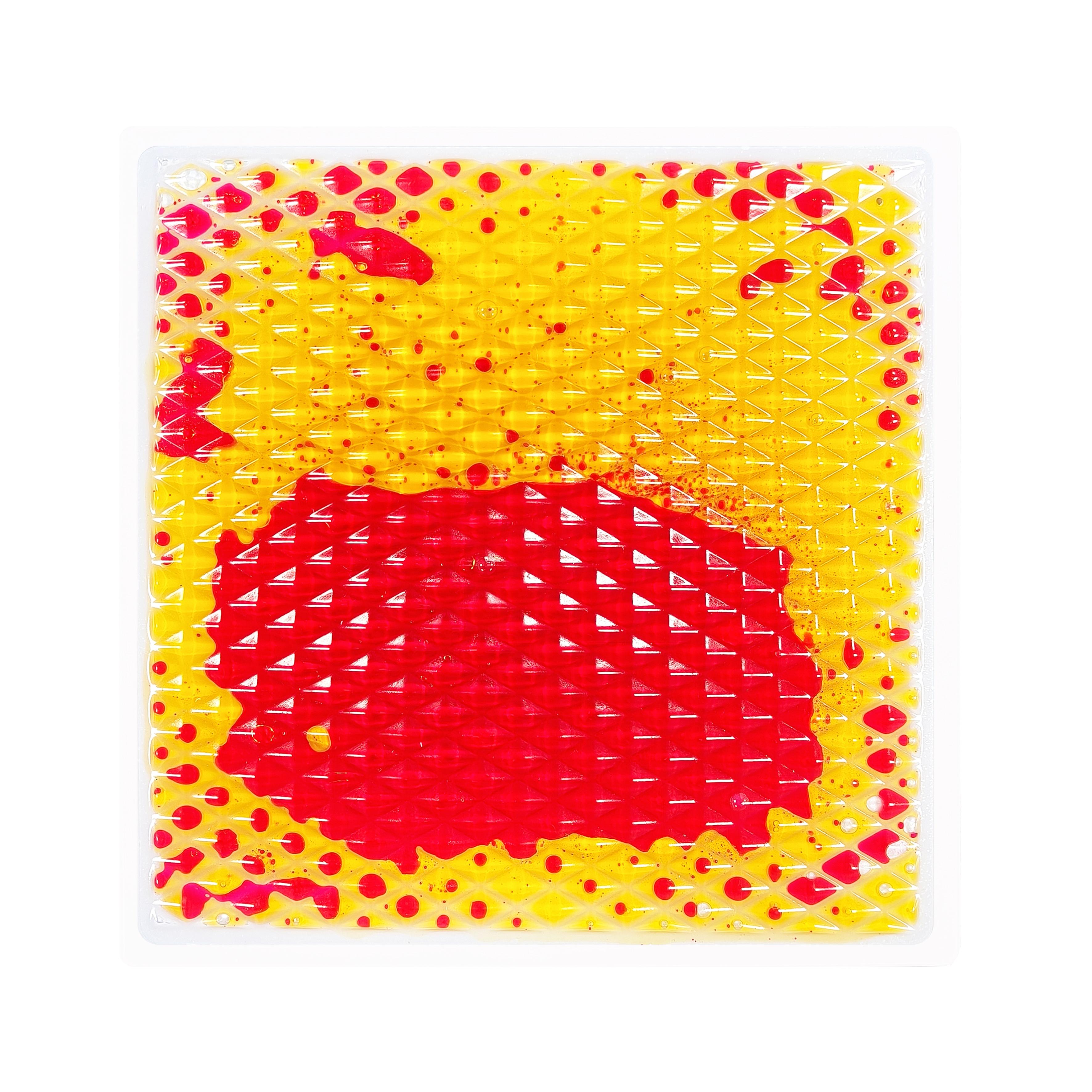 

Durable Texture Sensory Liquid Floor Tiles High Frequency Use Kindergarten Sensory Training Tiles красный