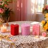 1pc Love Pillar Candle Mold | Embossed LOVE Letters Cylinder & Cube Mold, Silicone Material, Irregular Shape, Ideal for Wedding, Handmade Soap