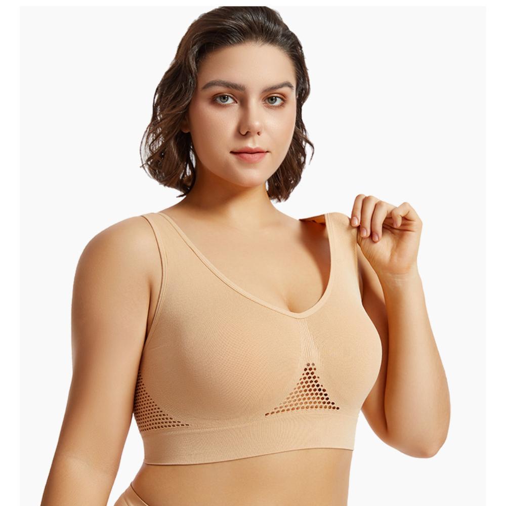 Beautiful Back Sports Bra Shockproof Running Fitness Anti-sagging Upper Collection Soft Support High-strength Women's Yoga Vest