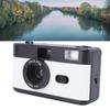 35mm Film Camera 28mm F/8 Reusable Retro Film Camera with Flash 27 Color Films for Students Adults Birthday Gifts