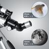 70mm Aperture, 500mm Focal Length Astronomical Refractor Telescope for Beginners, Families, Kids, and Adults, AZ Mount, High-Performance
