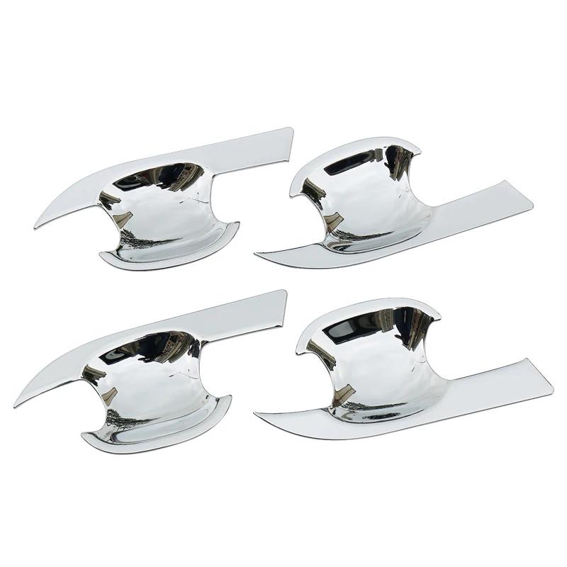 Abw For Toyota Rav4 Rav 4 Xa40 2014- Chrome Car Door Handle Bowl Cover Decor Trim Sticker Styling Accessories