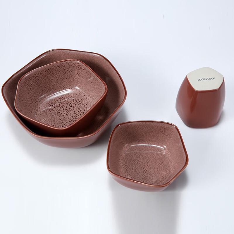 Lock&Lock YSH230002 Single Person 4-Piece Meal Set