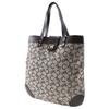 CELINE C Macadam Tote Bag Brown canvas Women Used