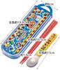 Skater Lunch Box Chopsticks and Spoon Sliding Made in Disney Toy Story 22 Children's Set, Design, Antibacterial, Japan, Design, CCA1AG-A