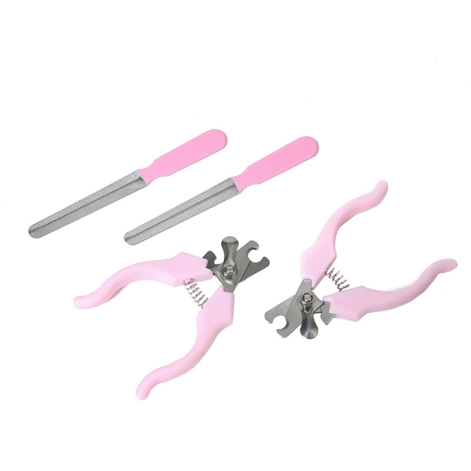 

Pet Nail Clipper Stainless Steel Safe Professional Pet Nail Trimmer with File for Small Medium Dos Cats