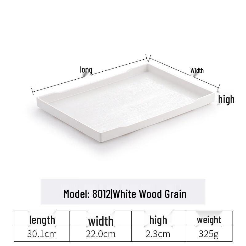 

Rectangular Plastic Serving Tray