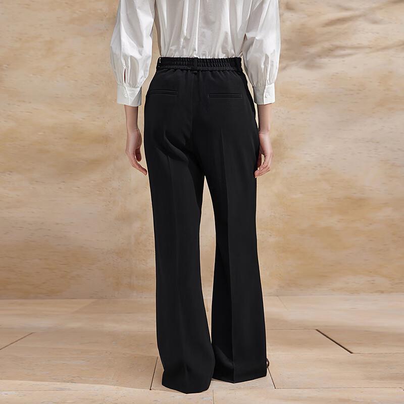 Women's Micro-Flared Suit Trousers