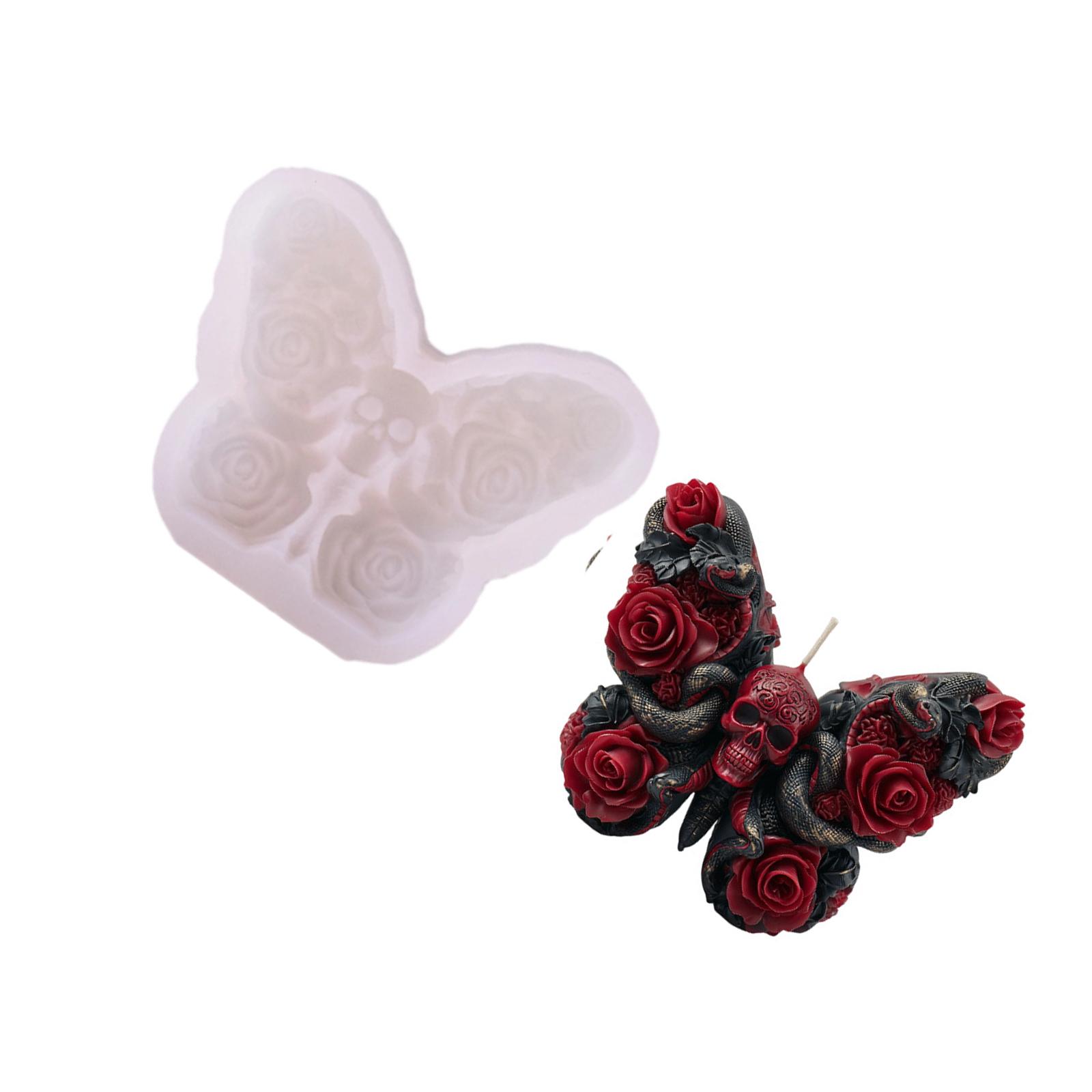 Halloweens Candle Silicone Mold for Candle Making,Aromatherapys Candle Resins Mould Ornament Epoxy Resins Casting Mold