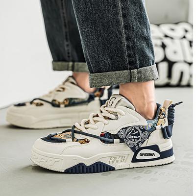 Παπούτσια Skateboard για Άνδρες Νέα Εξωτερικού Χώρου Casual Παπούτσια Board Ανδρική Μόδα Διαπνέοντα Βουλκανισμένα Αθλητικά Παπούτσια