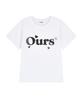 Awoseiawo Heart Ours Basic Logo Short Sleeve T-Shirt White