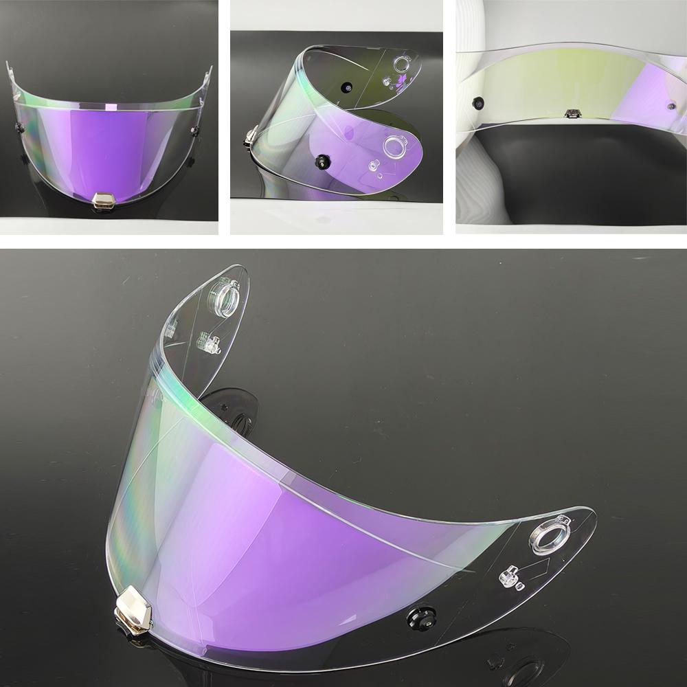 Rpha11 HJ26 Rpha 70 St Helmet Visor Shield for HJC Dustproof Windproof Sunscreen Shield Electroplated Visor Film Anti Fog