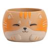 Cat Theme Handmade Ceramic Master Cup for Gongfu Tea Cute Cozy Companion Home Use Personal Tea Ritual Gift