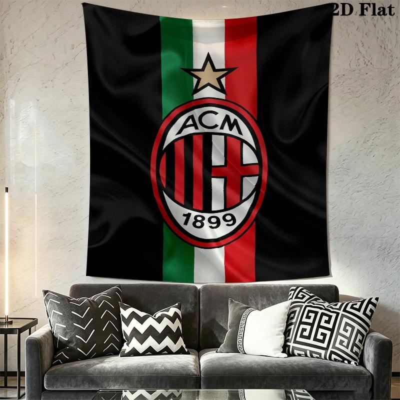 Llx0916Ac Milan Wall Tapestry Aesthetic Wall Hanging Printed Fabric Blanket Decorative Tapestries for Bedroom Living Room Home Decor