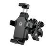 Cell Phone Holder with Vibration Dampener Bike Handlebar Smartphone Holder Secure Lock Cycling Phone Stand for 47-72Inch Phone