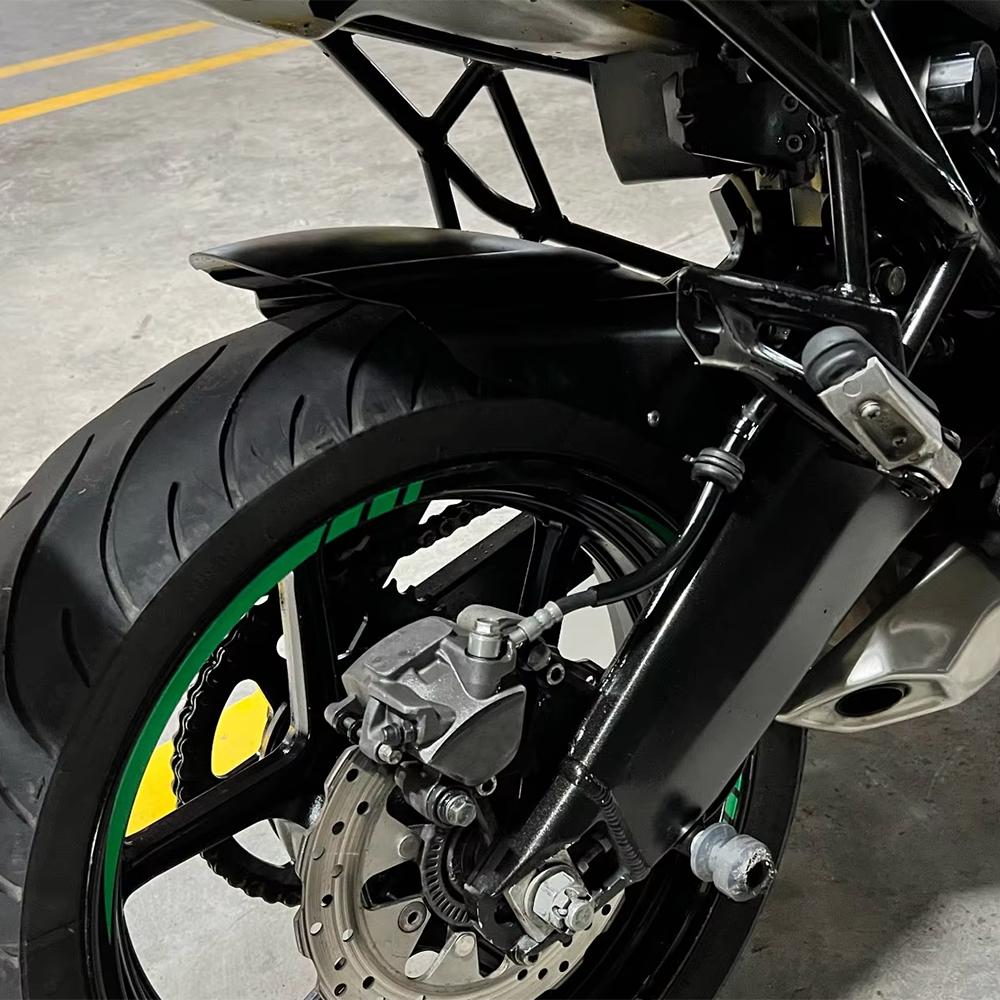 Rear Fender Mudguard For Kawasaki Versys650 VERSYS 650 KLE 650 Wheel Cover Tire Hugger Splash Mud Guard Carbon Fiber Pattern