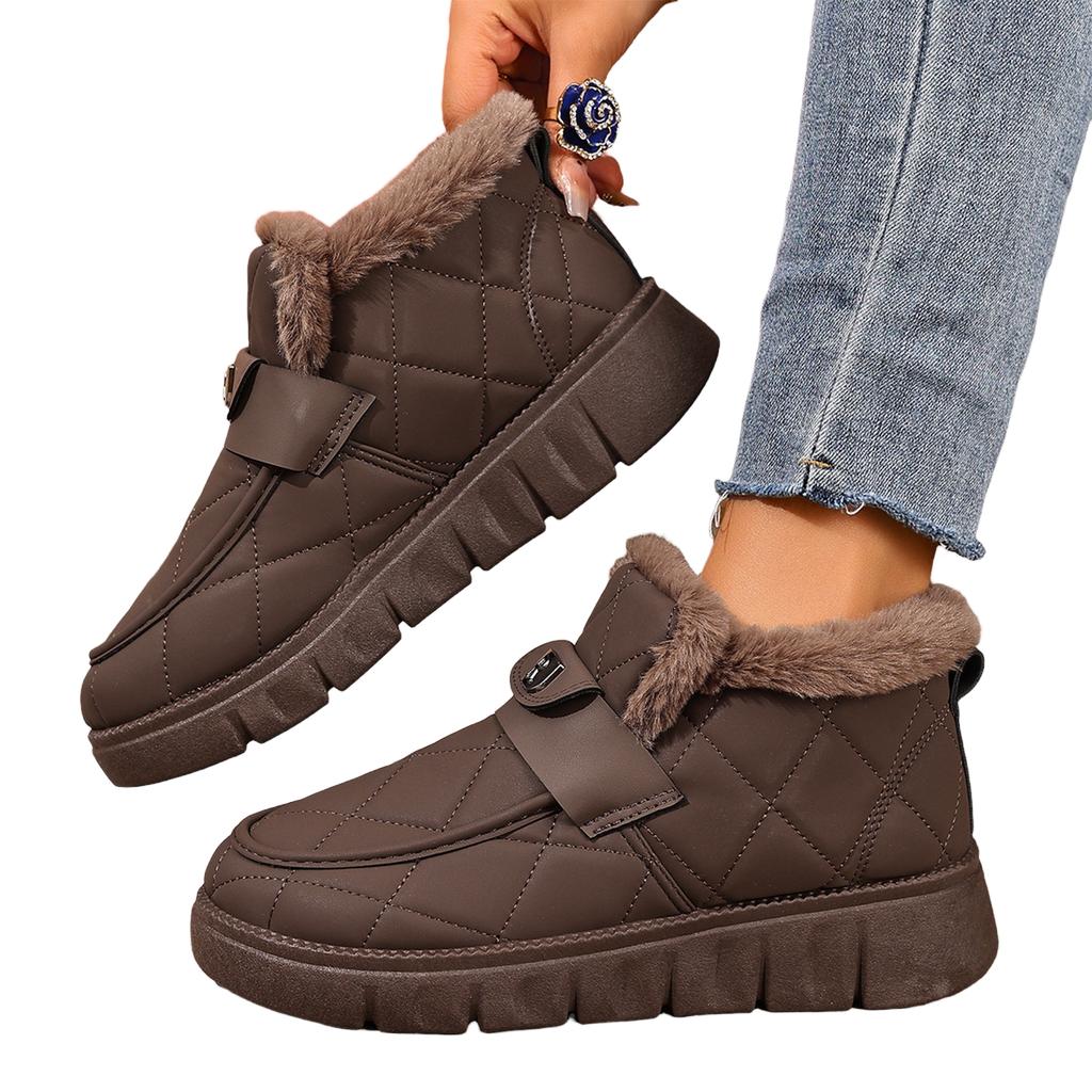 Women's Warm Winter Boots With, Thick, Comfortable for Daily Wear