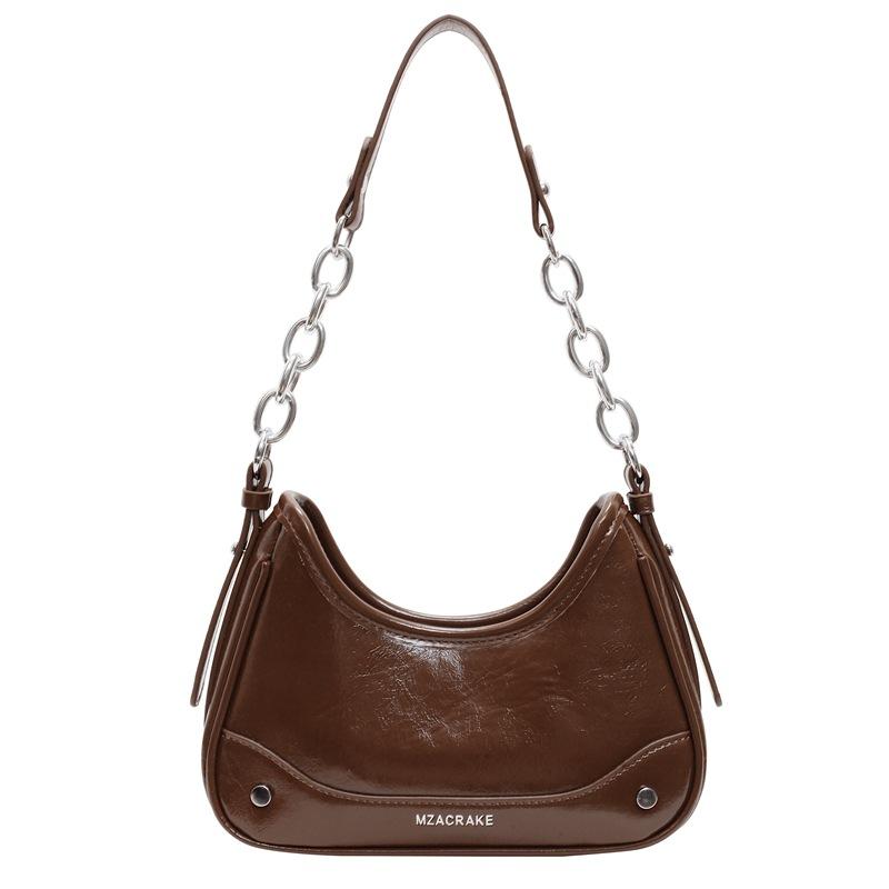 Small Bag Women's New Shoulder Armpit Bag Casual Versatile Messenger Small Square Bag