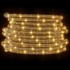 2400 LED Warm White Light Rope 100 M PVC