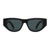 Celine Solid Color Design Irregular Shape Sunglasses Women sunglasses Black 4S278CPLB-38NO