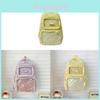 Pvc School Backpack For College Students With Breathable Design And Large Capacity