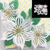 8Pcs Flower Leaves Metal Cutting Die Embossing Stencil Scrapbook Paper Card